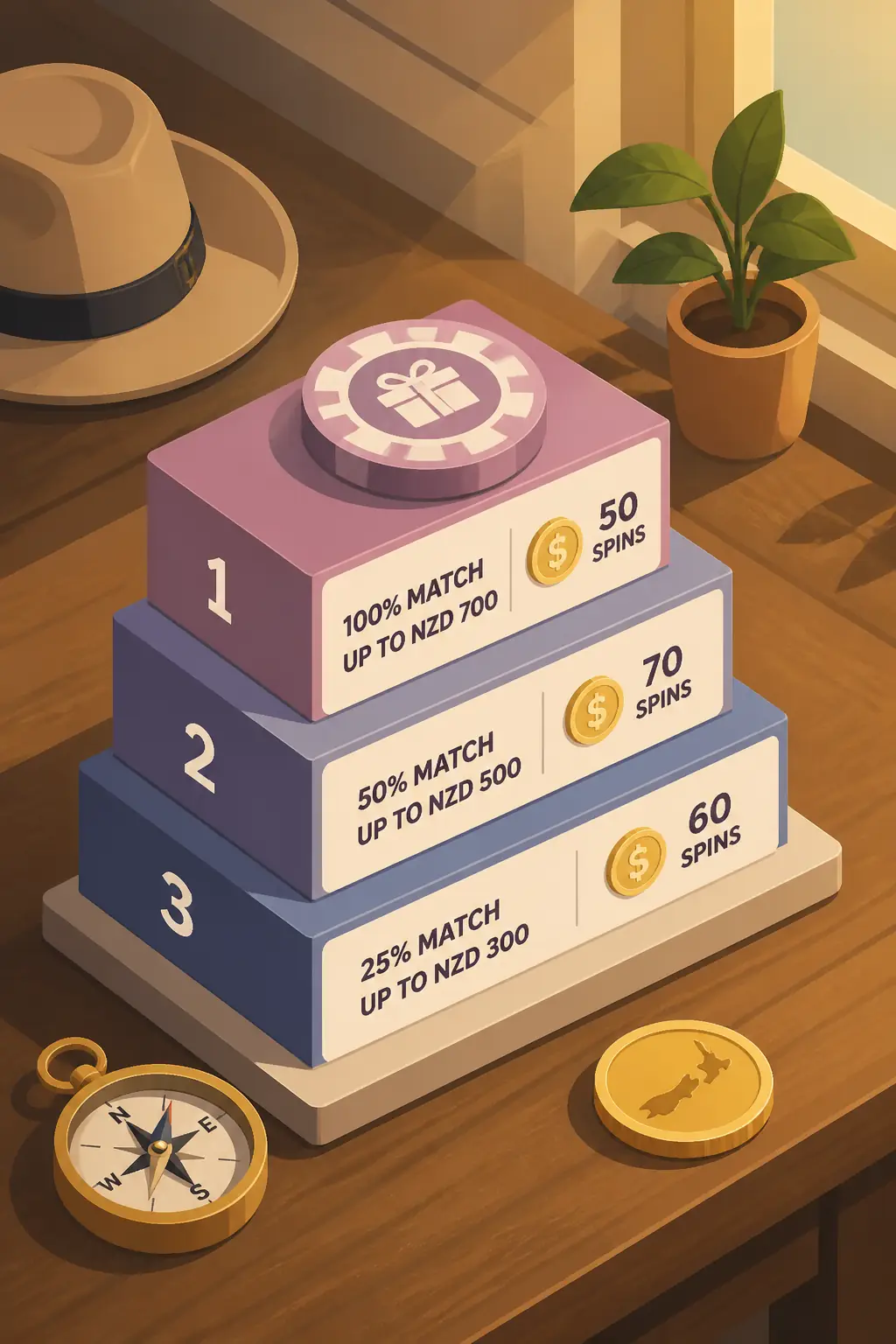 Mr Fortune Casino Free Spins New Zealand – Up to 180 Spins visual guide for Mr Fortune